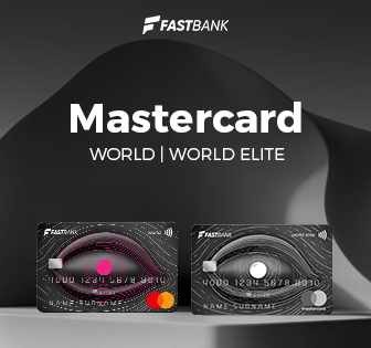 Ֆասթ Բանկը թողարկել է Mastercard World և World Elite պրեմիում դասի քարտերը